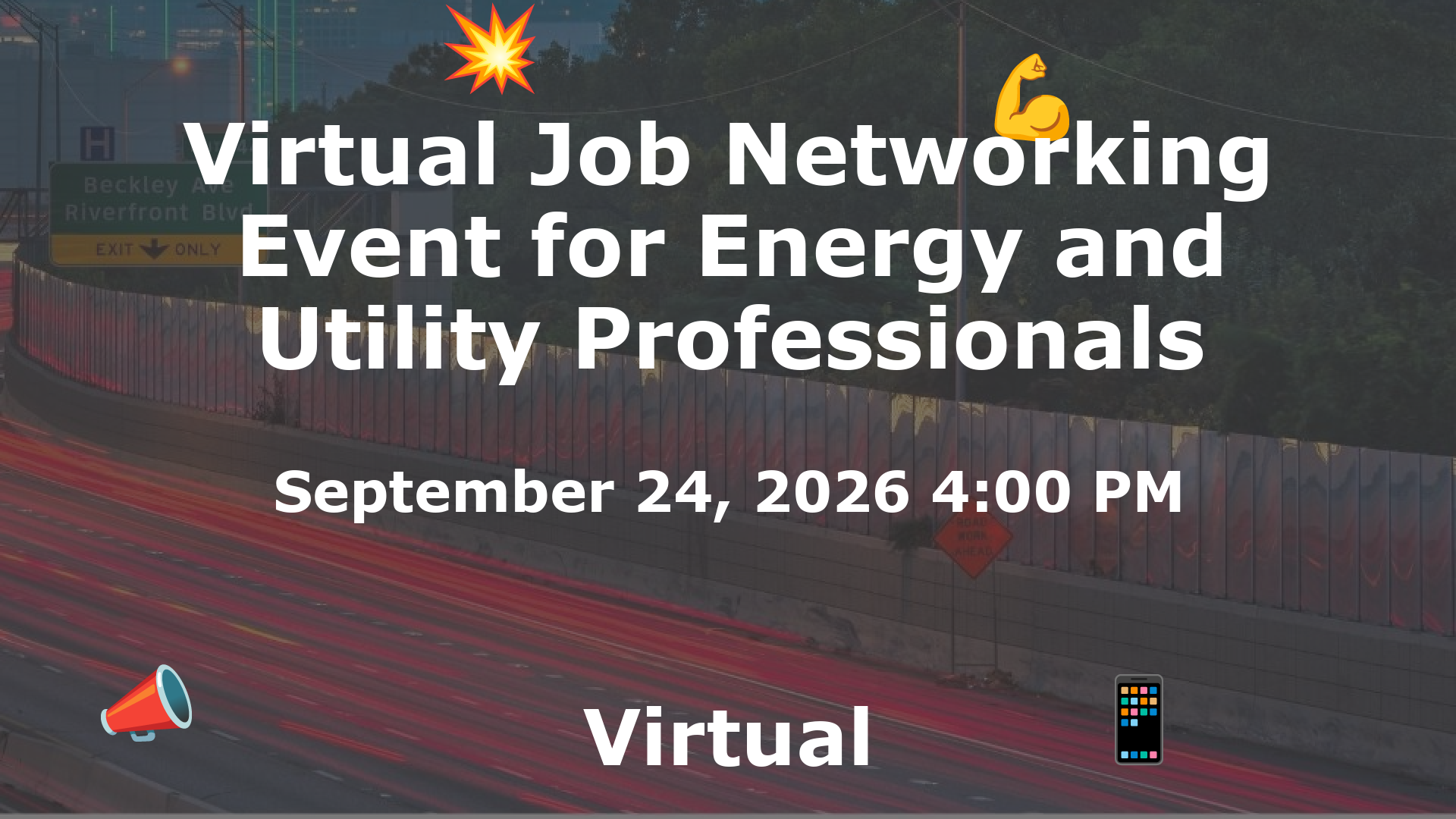 Virtual Job Networking Event for Energy and Utility Professionals event image